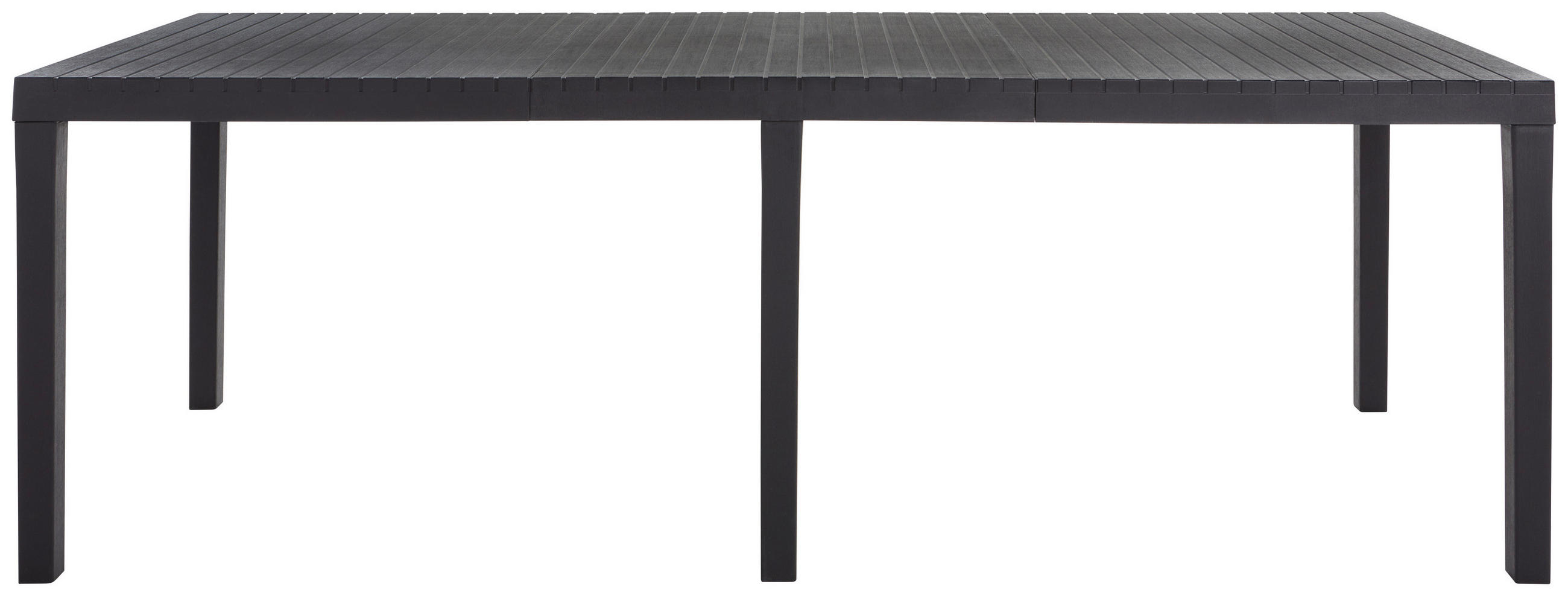 GARTENTISCH 150-220/90/72 cm Kunststoff rechteckig  - Anthrazit, Basics, Kunststoff (150-220/90/72cm) - Ambia Garden