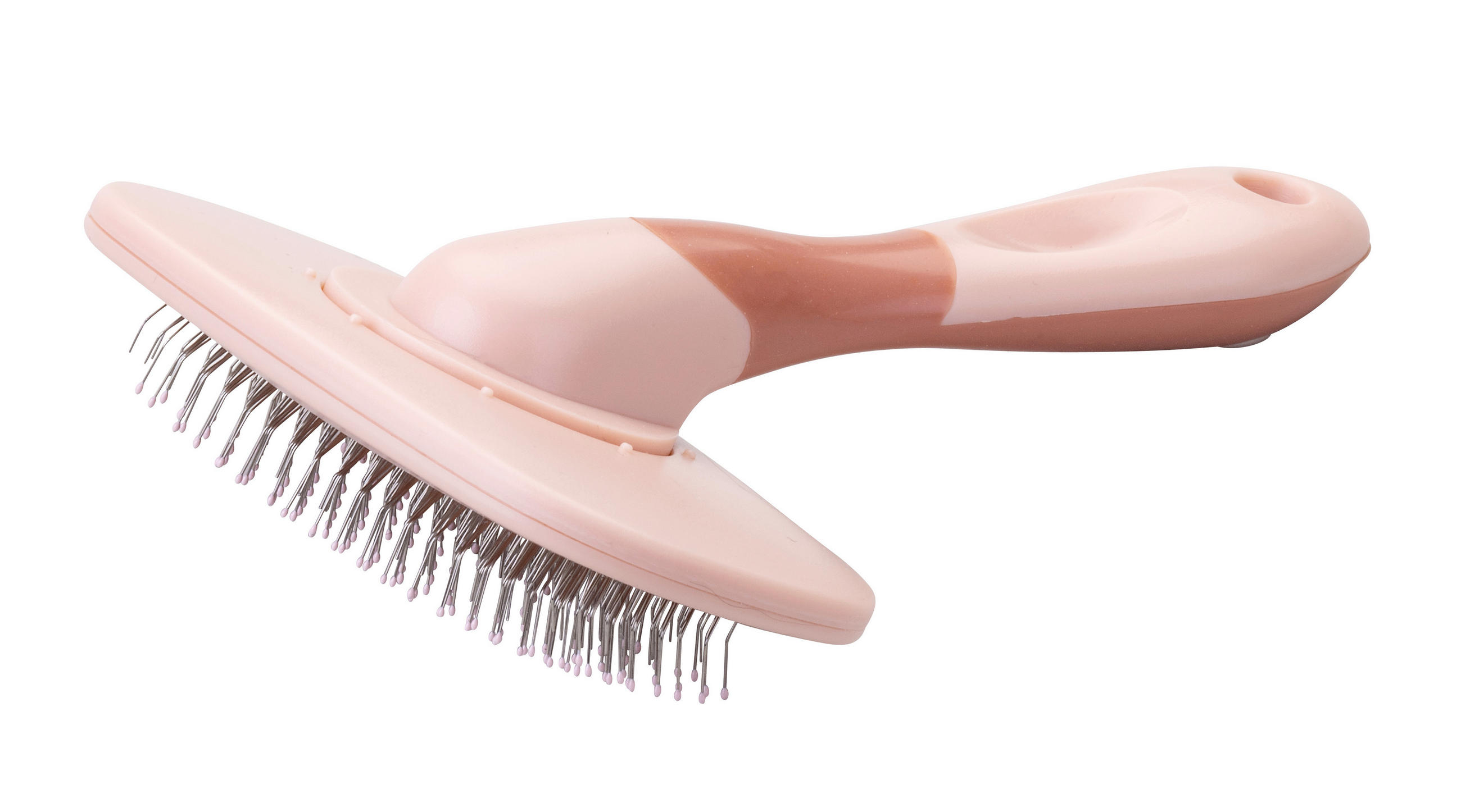 TIERHAARBÜRSTE - Altrosa, KONVENTIONELL, Kunststoff (15/10/3,5cm) - Fackelmann