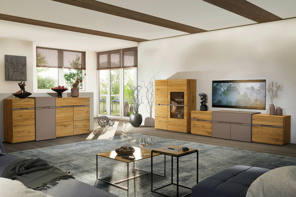 TV-ELEMENT Taupe  90/59/47 cm  - Taupe, Design, Holzwerkstoff (90/59/47cm) - Novel