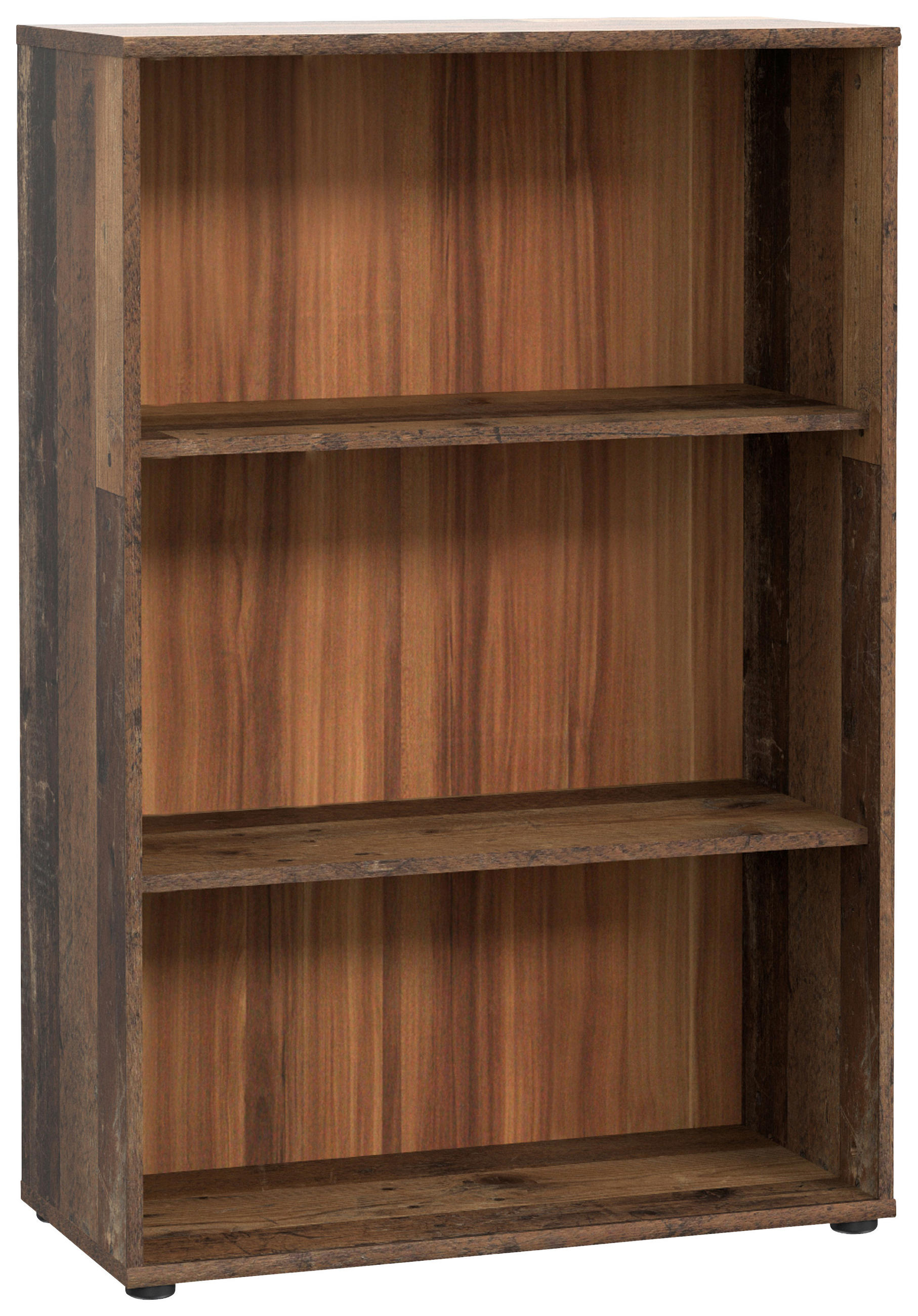 XXXLutz REGAL Dunkelbraun, Graubraun 74cm × 35cm × 111cm