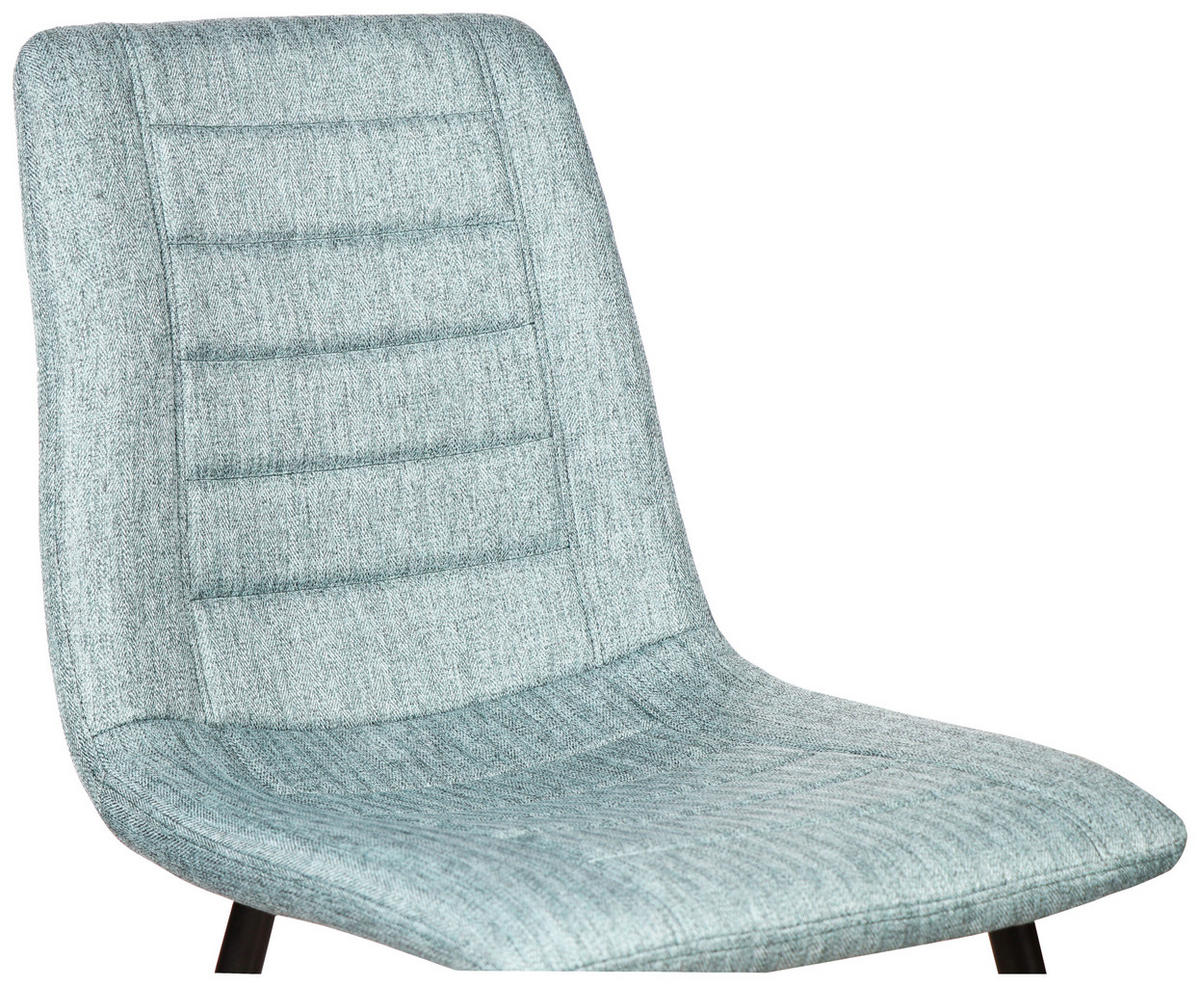 ŽIDLE, černá, jadeitově zelená - černá/jadeitově zelená, Design, kov/textil (45/86/55cm) - Xora
