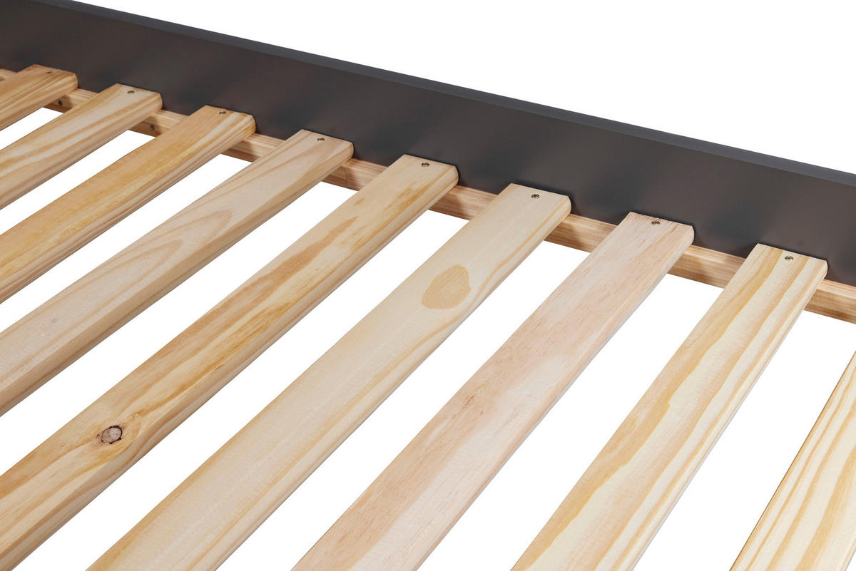 ETAGENBETT 90/200 cm Grau  - Grau, MODERN, Holz (90/200cm) - MID.YOU