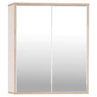 SPIEGELSCHRANK 60/70/15 cm  - Champagner/Eiche Artisan, MODERN, Glas/Holzwerkstoff (60/70/15cm) - MID.YOU