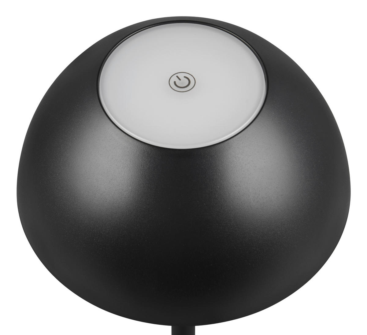 NABÍJATEĽNÁ STOLNÁ LAMPA 13,5/30 cm - čierna, Trend, plast (13,5/30cm)