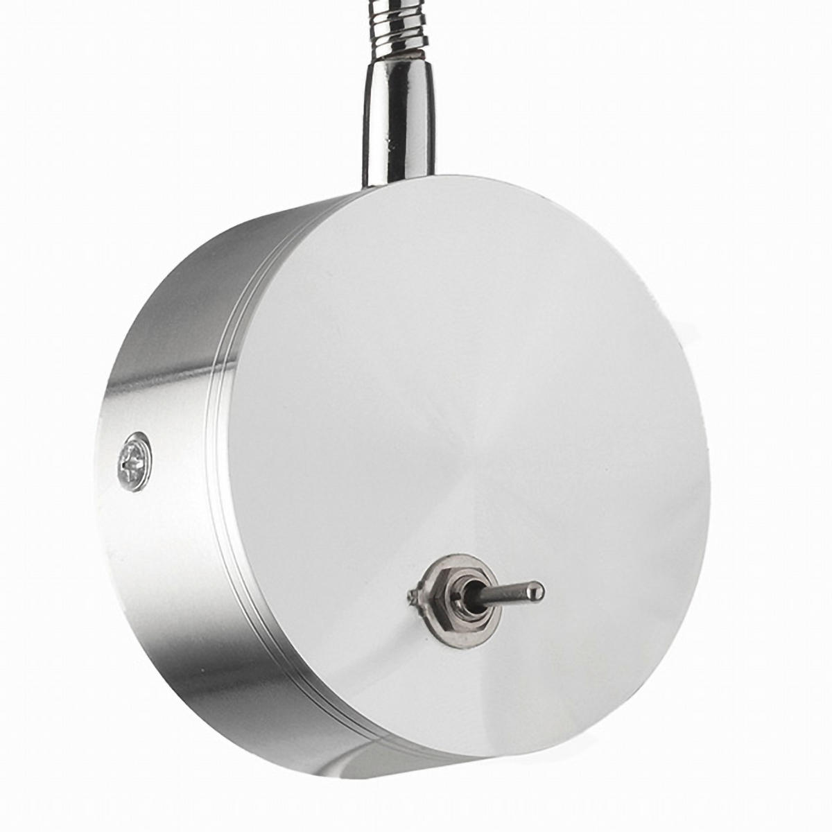 LED-WANDLEUCHTE 7/7/40 cm   - Silberfarben, Basics, Metall (7/7/40cm)