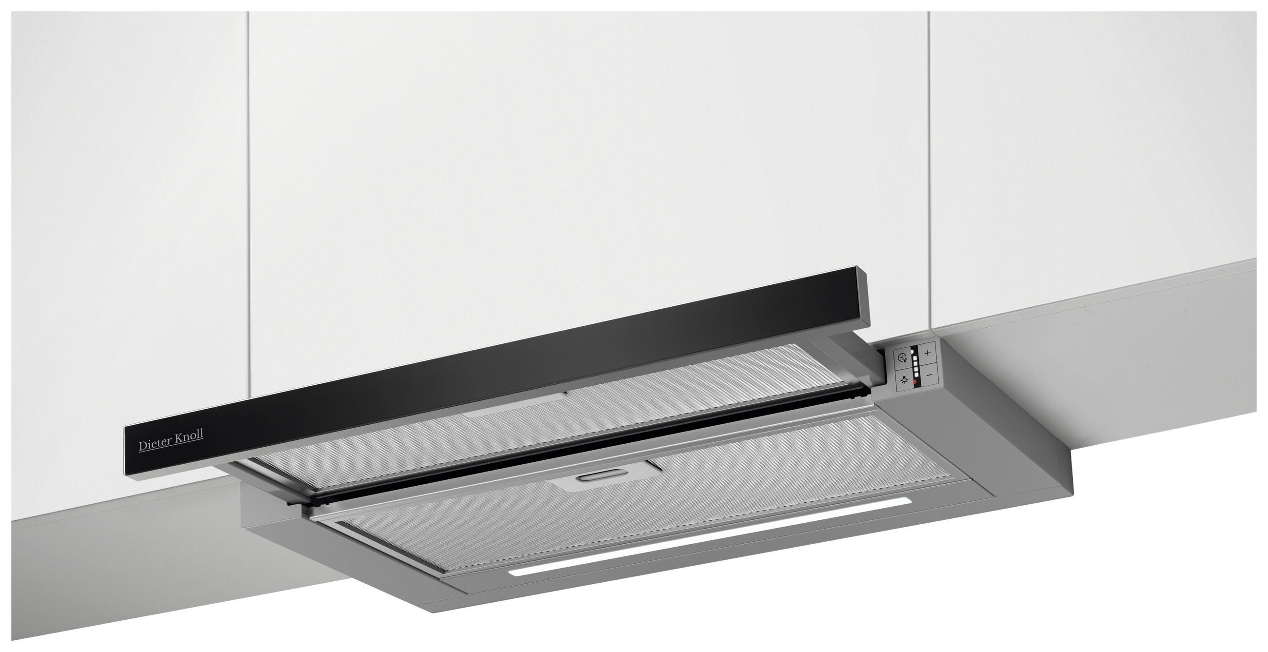 HOTĂ DE BUCĂTĂRIE - culoare inox/negru, Basics, metal (59,8/39,5/30cm) - Dieter Knoll