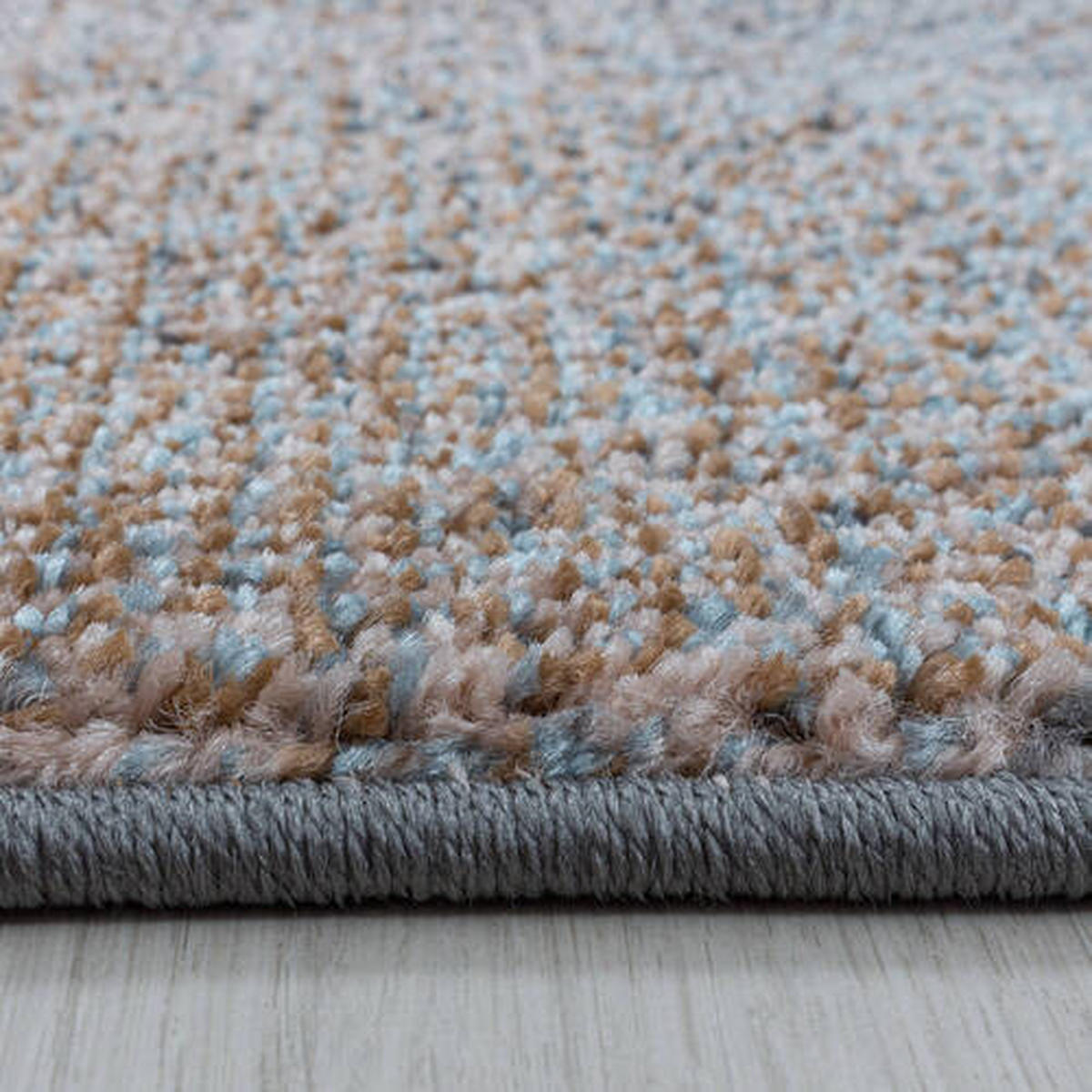 WEBTEPPICH 80/250 cm Efor 3714 blau Blau  - Blau, Design, Textil (80/250cm)