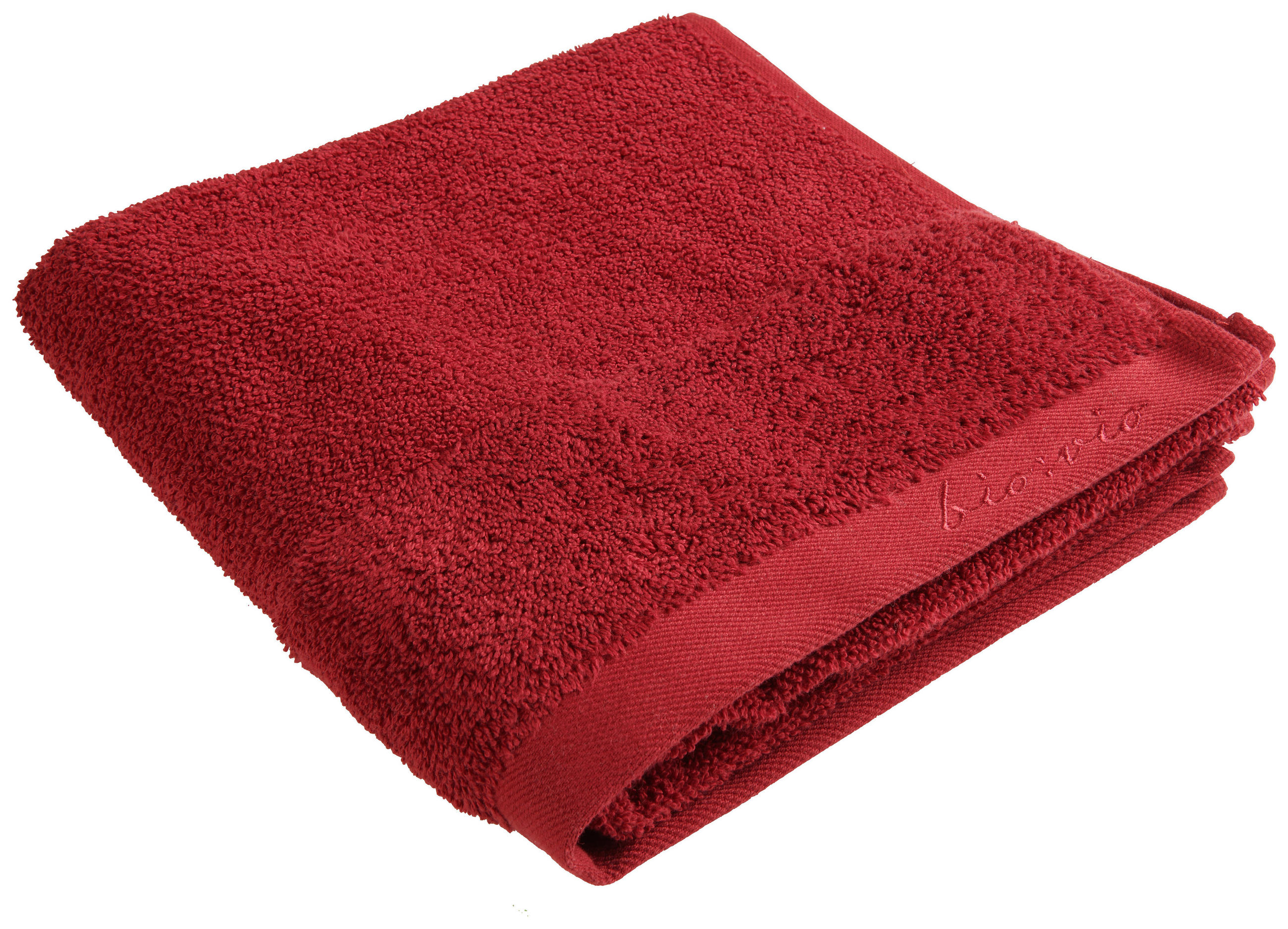 RUČNÍK, 50/100 cm, bordeaux - bordeaux, Natur, textil (50/100cm) - Bio:Vio