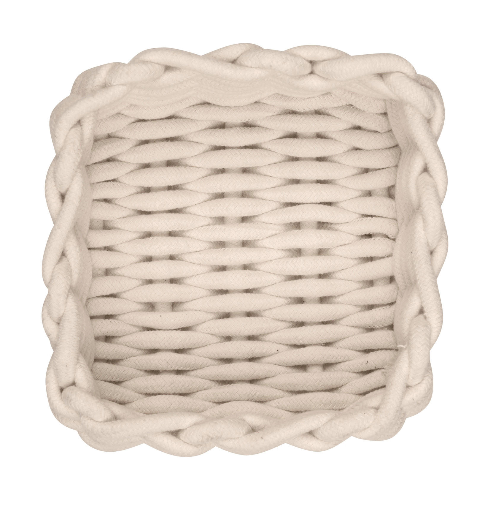 AUFBEWAHRUNGSKÖRBCHEN     - Creme, KONVENTIONELL, Textil (21,5/7,5/21,5cm) - Schöner Wohnen