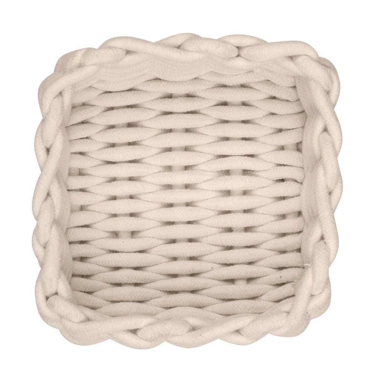 AUFBEWAHRUNGSKÖRBCHEN     - Creme, KONVENTIONELL, Textil (21,5/7,5/21,5cm) - Schöner Wohnen
