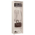 GARDEROBENSCHRANK  in 59,8/191,9/34,9 cm  - Sandfarben/Grau, MODERN, Holzwerkstoff/Kunststoff (59,8/191,9/34,9cm) - Carryhome