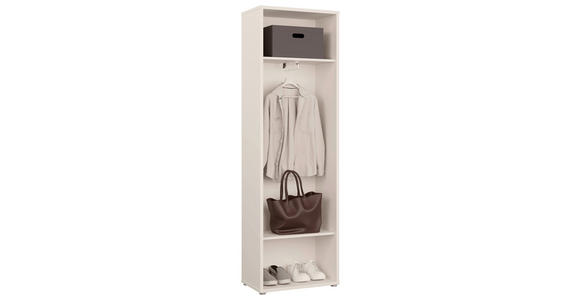 GARDEROBENSCHRANK  in 59,8/191,9/34,9 cm  - Sandfarben/Grau, MODERN, Holzwerkstoff/Kunststoff (59,8/191,9/34,9cm) - Carryhome