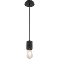 ZÁVESNÉ SVIETIDLO, 12/160 cm  - čierna, Trend, kov (12/160cm) - Marama