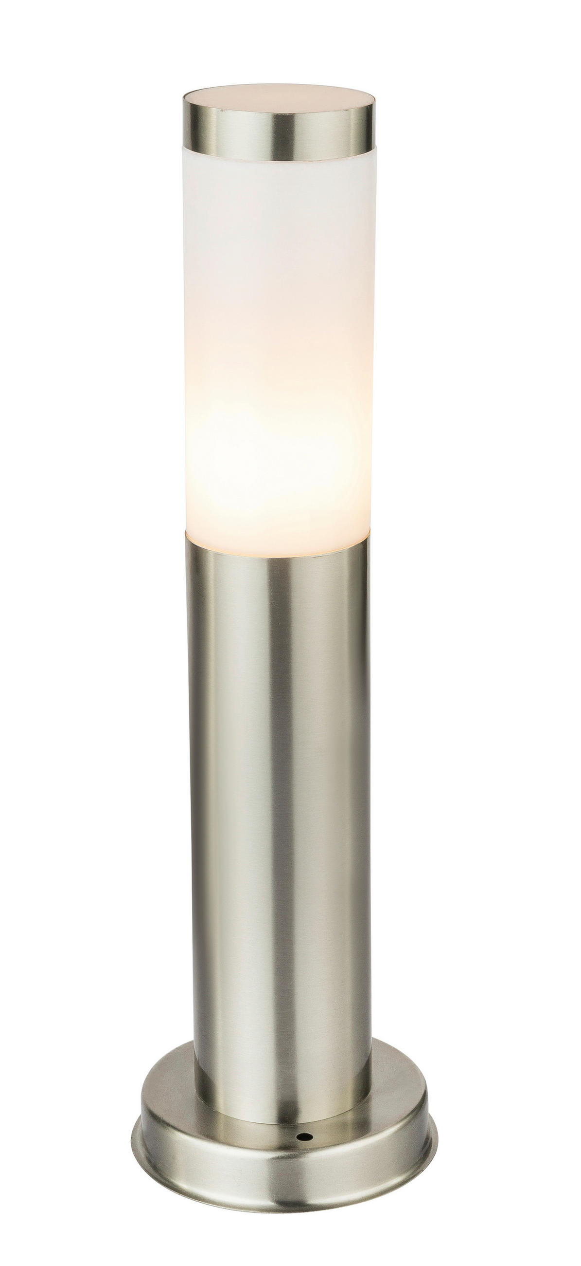 PODNA SVJETILJKA VANJSKA Boston  - boje oplemenjenog čelika/opalna, Basics, metal/plastika (13,1/45cm) - Globo