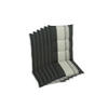 SESSELAUFLAGENSET Schriftzug  - Anthrazit, Basics, Textil (50/7/108cm)