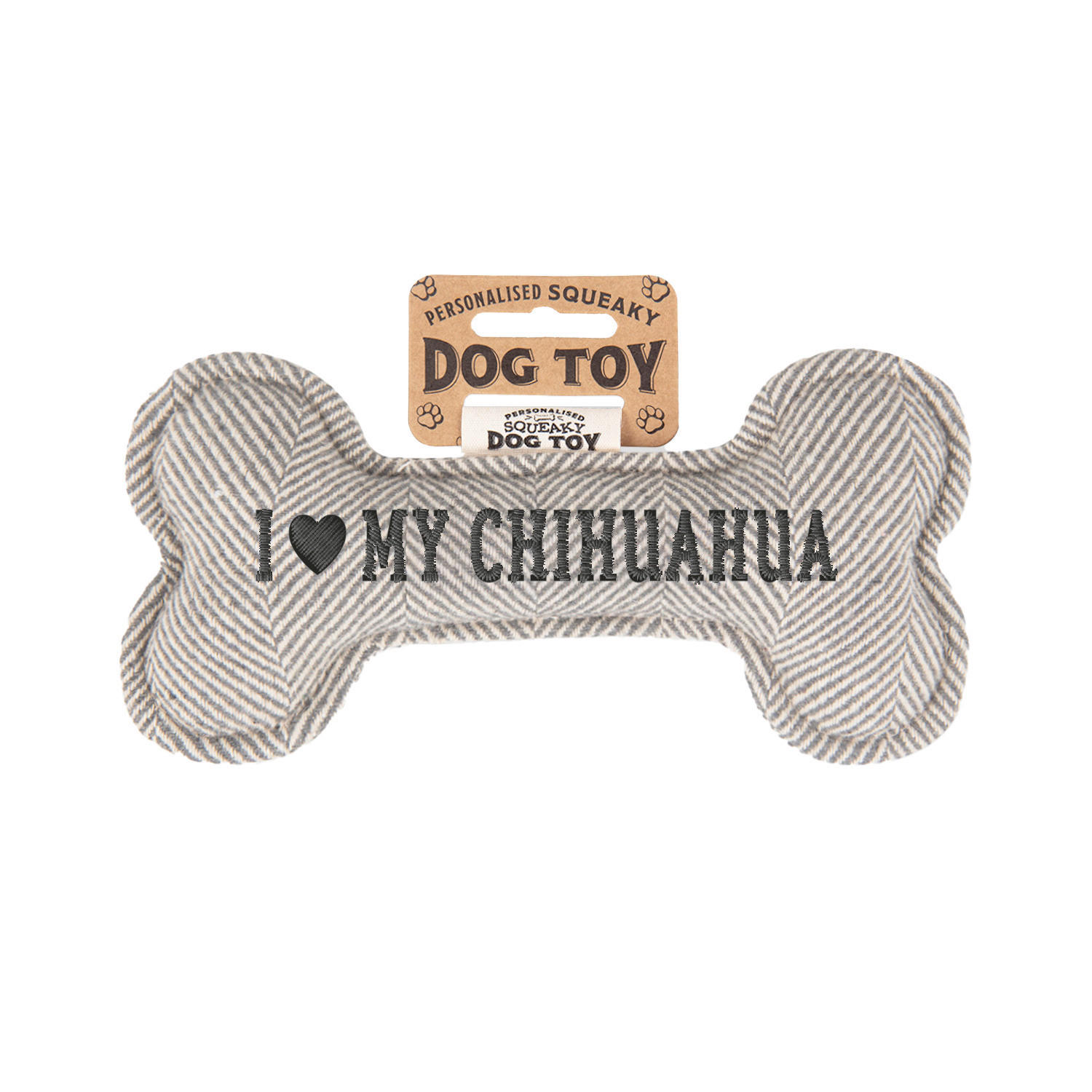 HUNDESPIELZEUG - Grau, Trend, Textil (20/4/10cm)