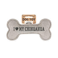 HUNDESPIELZEUG - Grau, Trend, Textil (20/4/10cm)