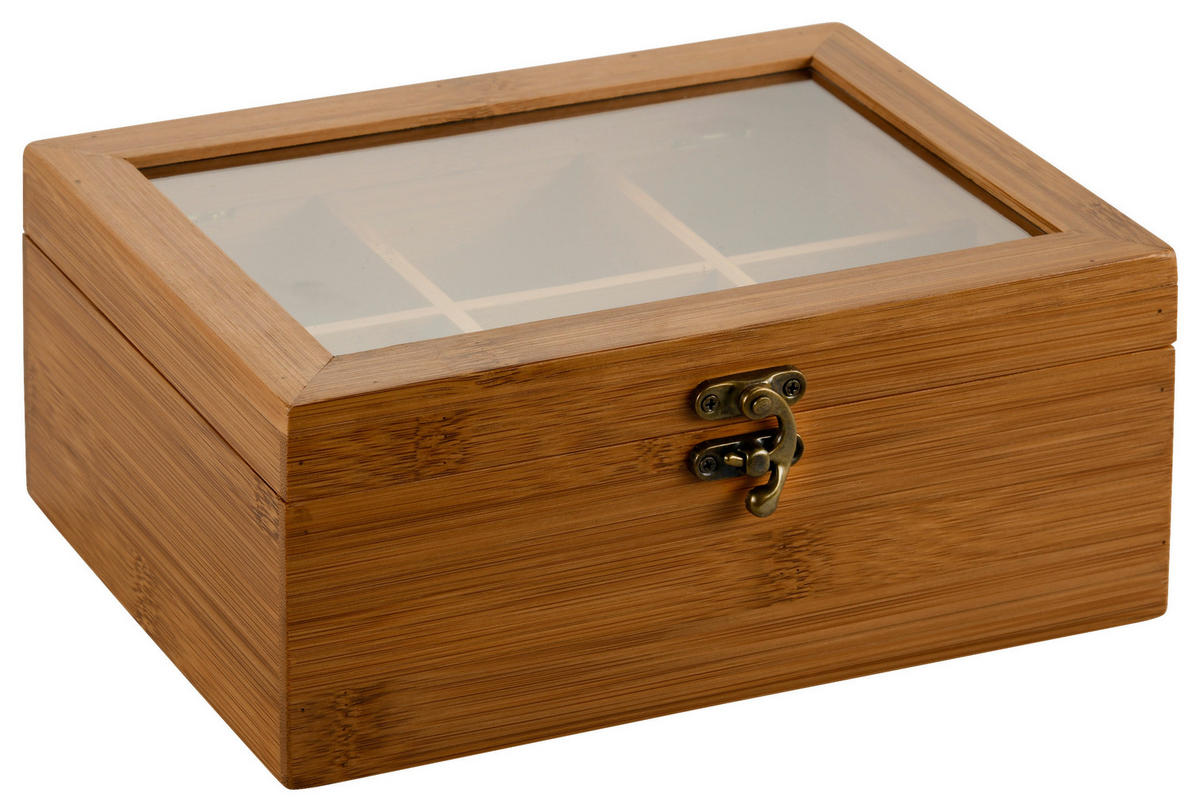 TEEBOX - Basics, Holz (21,8/16/9cm) - Kesper