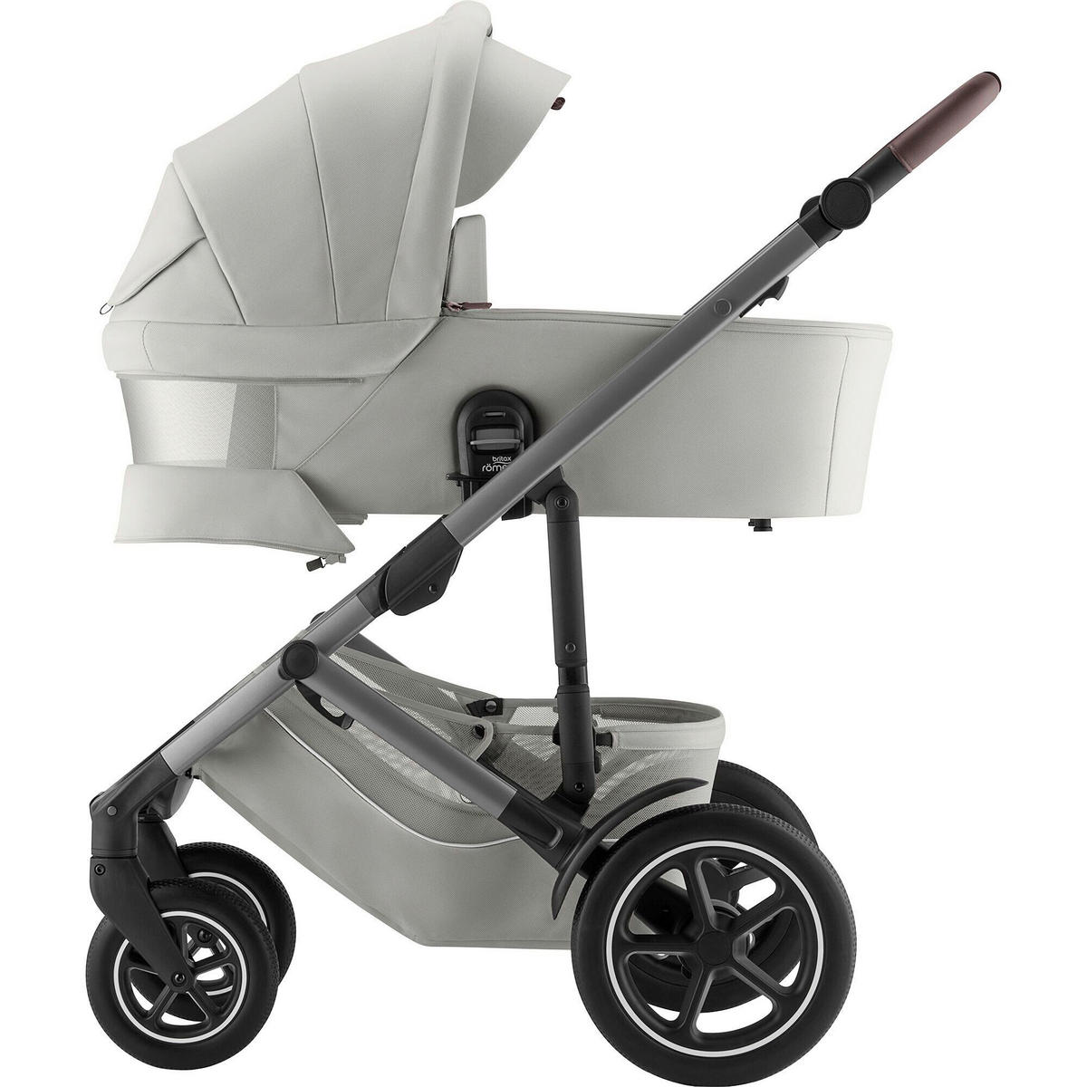 LIEGEWANNE - Hellgrau, Basics, Textil/Metall (20/43/85.5cm) - Britax Römer