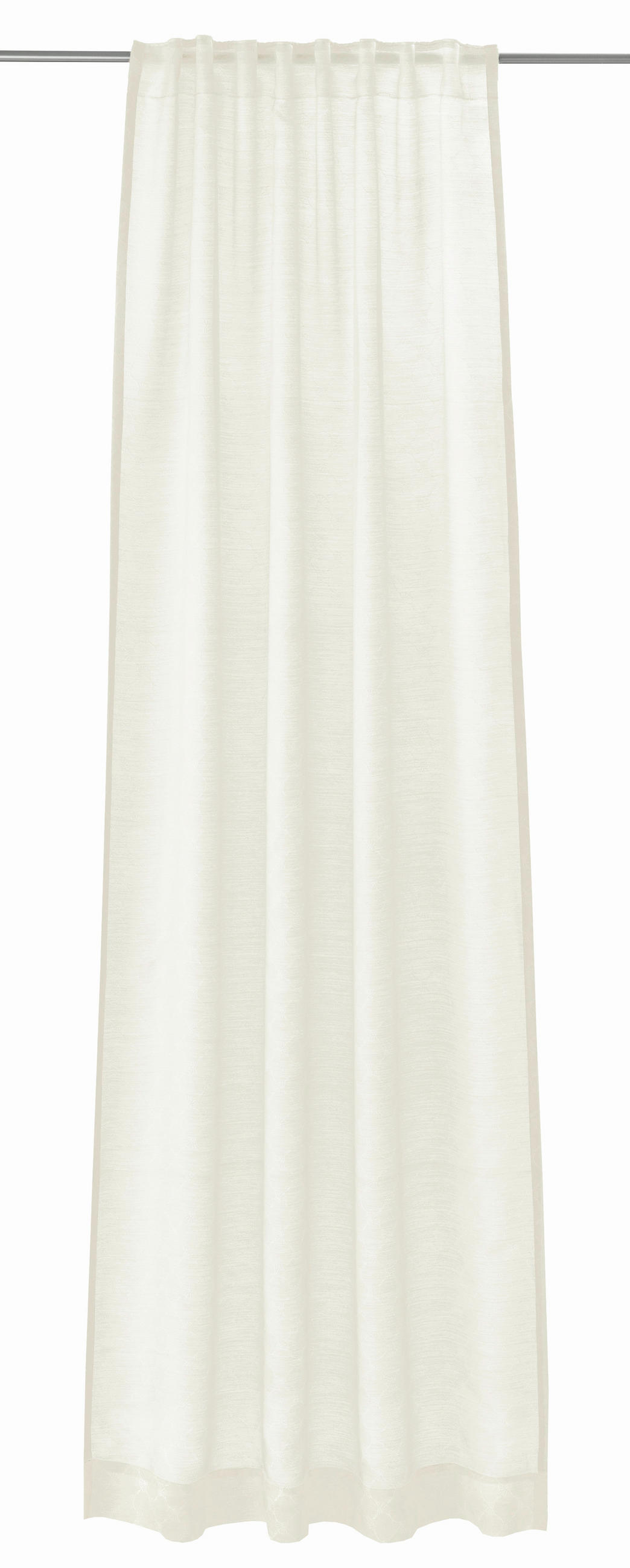 FERTIGVORHANG transparent  - Weiss, Basics, Textil (130/250cm) - Joop!