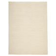HANDWEBTEPPICH 160/230 cm Weiß  - Weiß, Natur, Textil (160/230cm) - Linea Natura