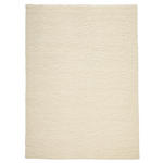 HANDWEBTEPPICH 70/130 cm Weiß  - Weiß, Natur, Textil (70/130cm) - Linea Natura