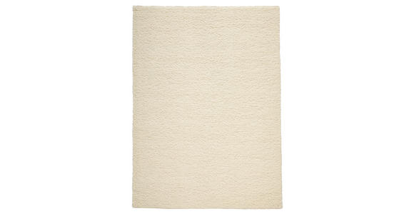 HANDWEBTEPPICH 160/230 cm Weiß  - Weiß, Natur, Textil (160/230cm) - Linea Natura