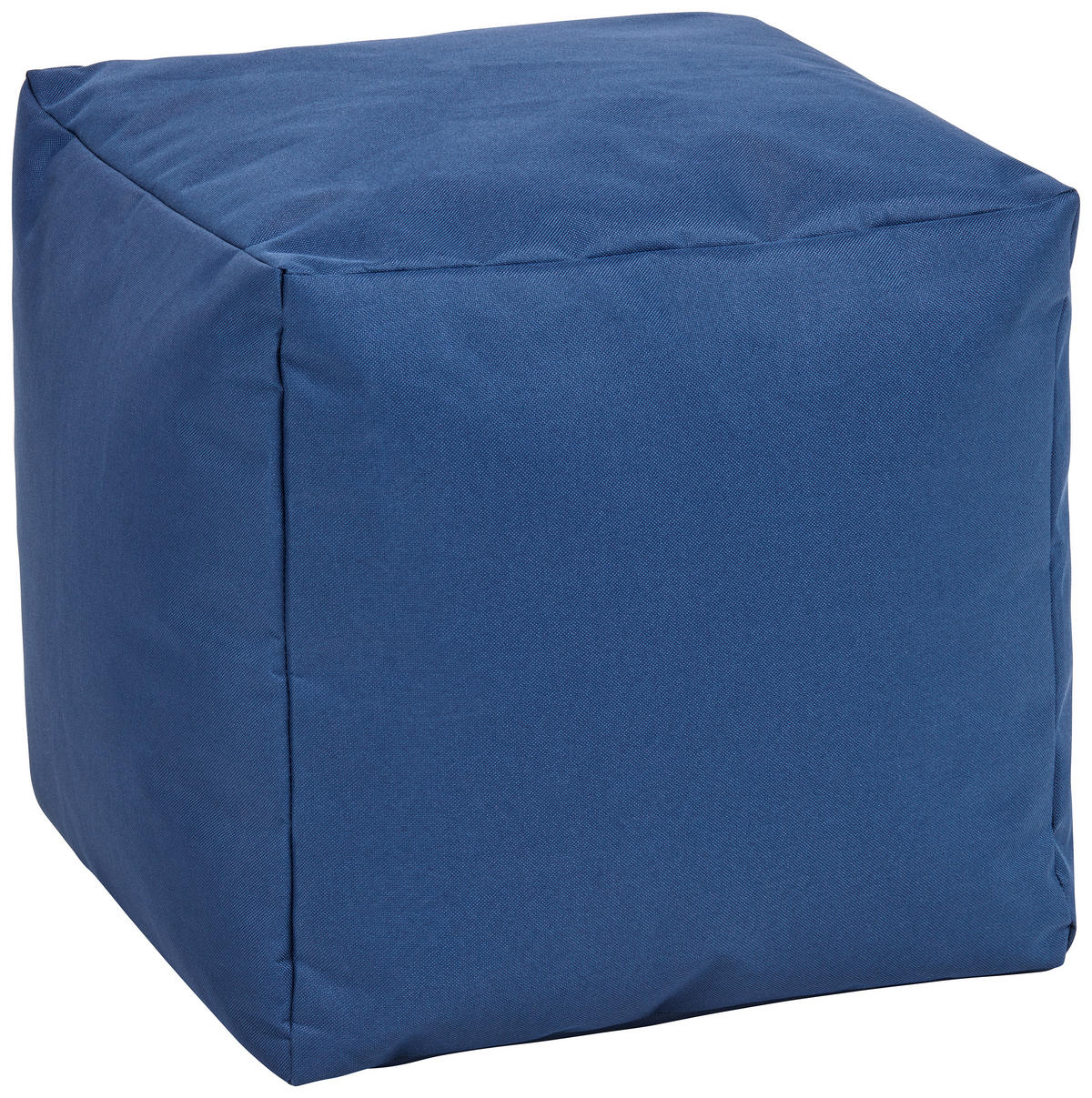 HOCKER in Textil Blau  - Blau, Design, Textil (40/40/40cm) - Boxxx