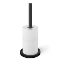 TOILETTENPAPIERHALTER - Schwarz, Basics, Metall (15/37cm) - Zack