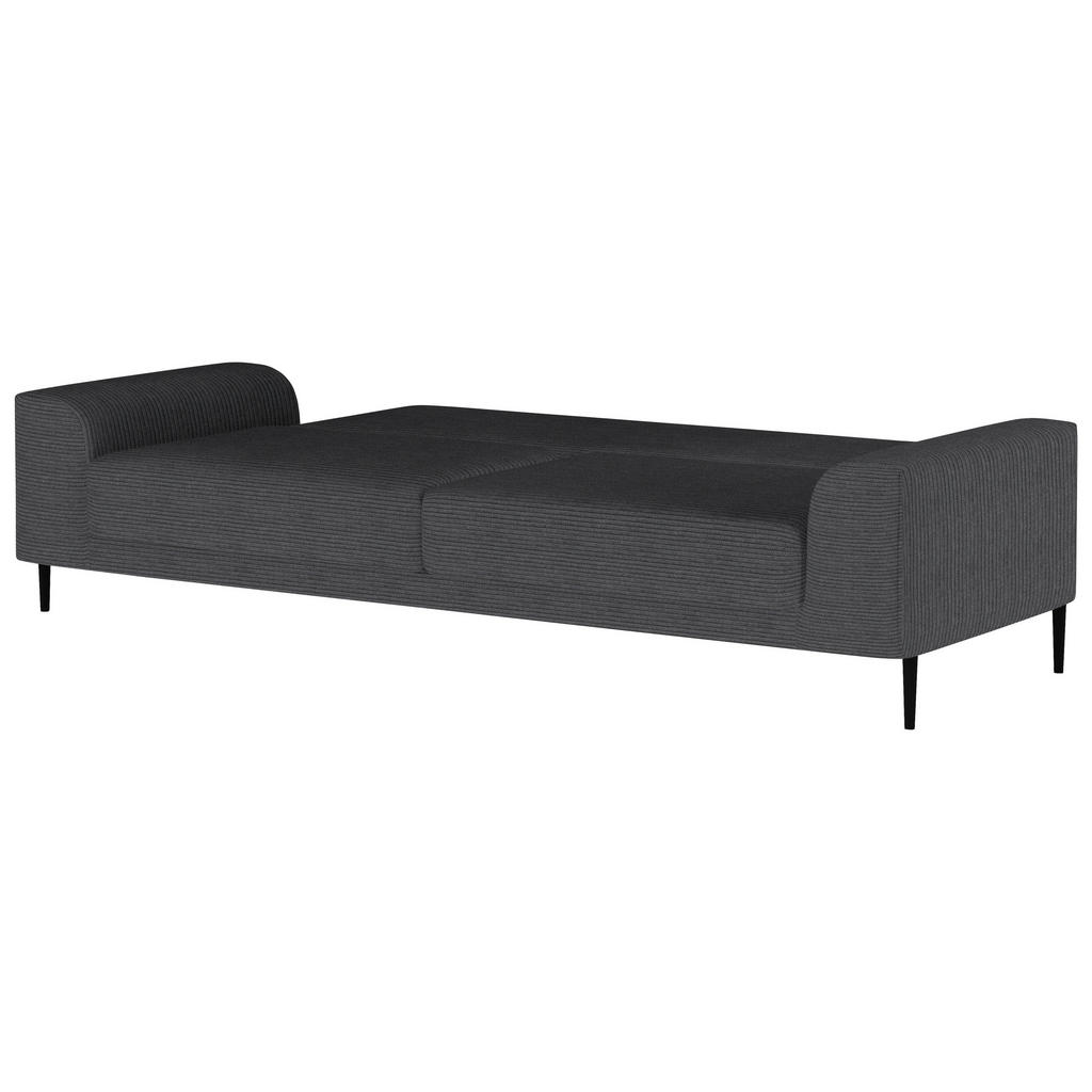 Thumbnail - Livetastic Schlafsofa, Dunkelgrau, Textil, Uni, 2-Sitzer, Füllung: Schaumstoff, 250x89x105 cm, Reach, Made in EU, FSC Mi...