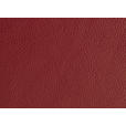 SCHLAFSOFA in Echtleder Rot  - Rot, Design, Leder/Metall (214/90/93cm) - Novel