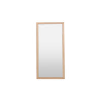 SPEGEL 50/120/2 cm  - vit/ekfärgad, trä (50/120/2cm) - Best Price