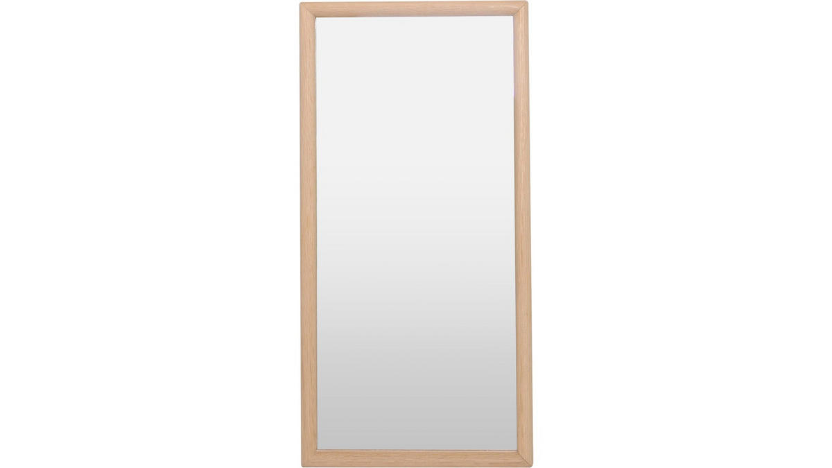 SPEGEL 50/120/2 cm  - vit/ekfärgad, trä (50/120/2cm) - Best Price