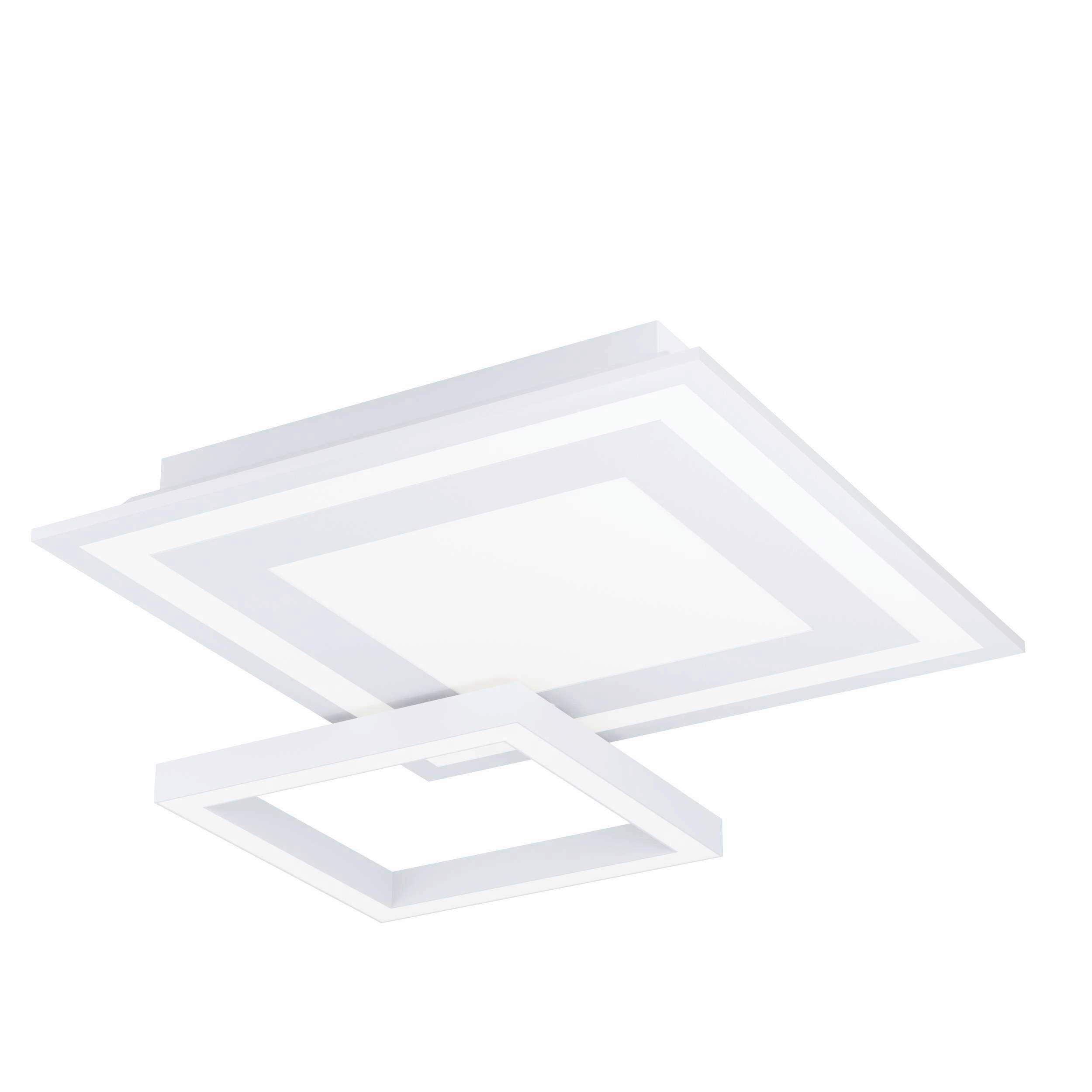 TAKLAMPA Savatarila-Z 2,7 W 45/45/7 cm  - vit, Design, metall/plast (45/45/7cm) - Eglo