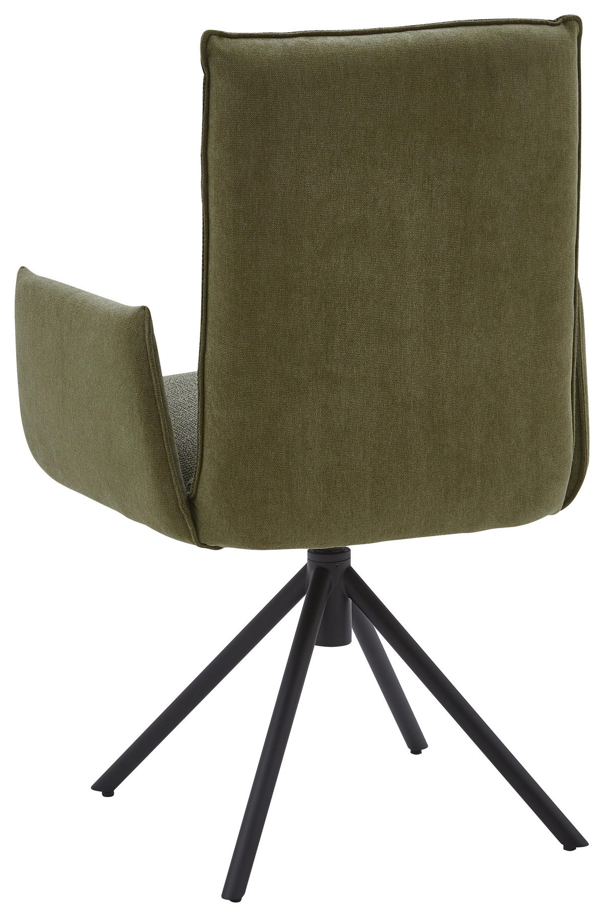 ARMLEHNSTUHL  in Flachgewebe  - Schwarz/Grün, Design, Textil/Metall (59/93/59cm) - Dieter Knoll