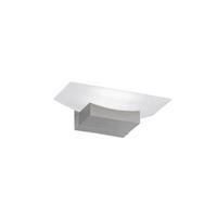 LED-WANDLEUCHTE Bowl   - Weiß/Nickelfarben, Design, Glas/Metall (20/7/11cm) - Fischer & Honsel