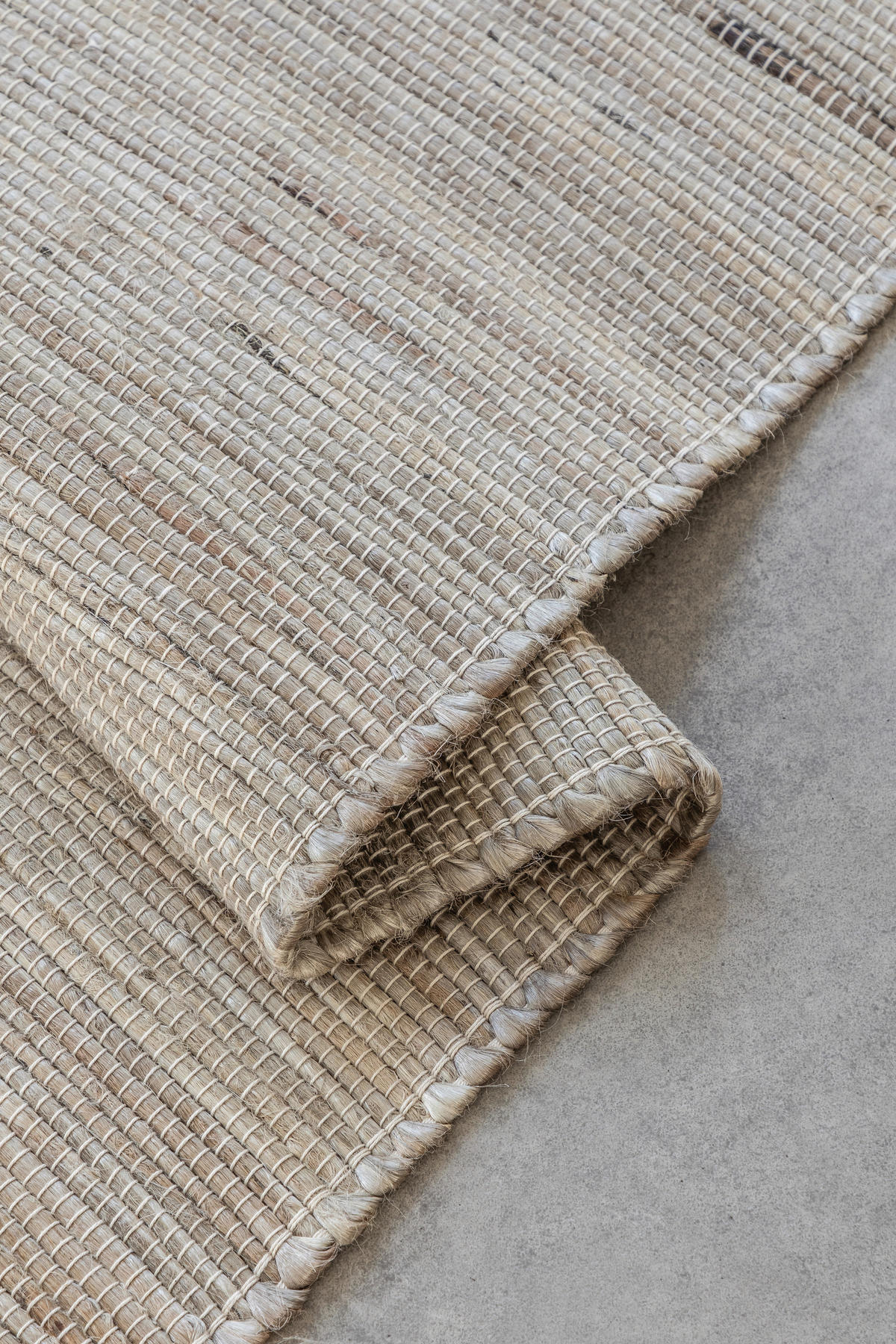 JUTETEPPICH 190/280 cm Handloom 1.0 Greige  - Greige, Basics, Textil (190/280cm) - Linea Natura