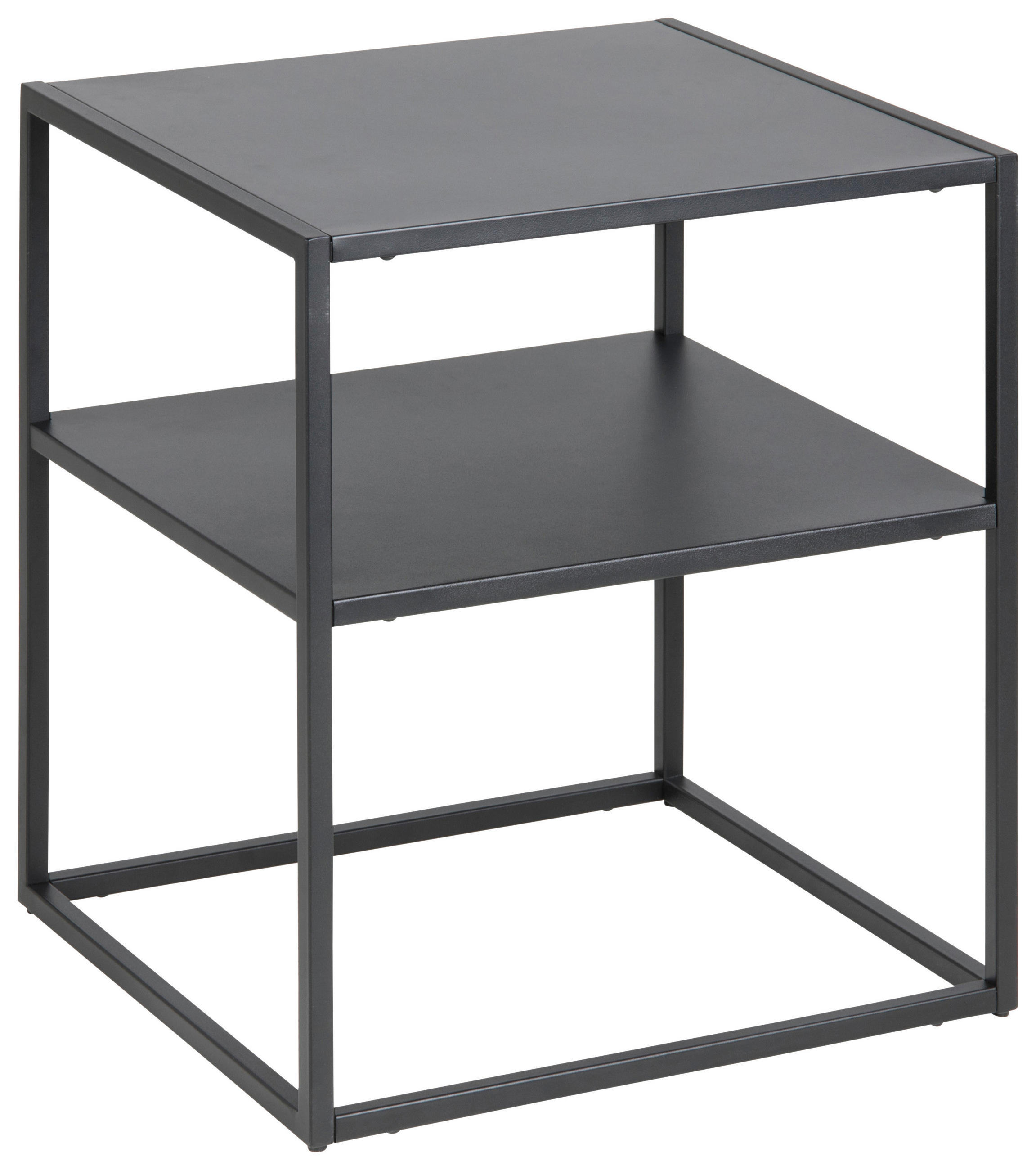 BEISTELLTISCH Schwarz  - Schwarz, Trend, Metall (45/50,5/40cm) - MID.YOU