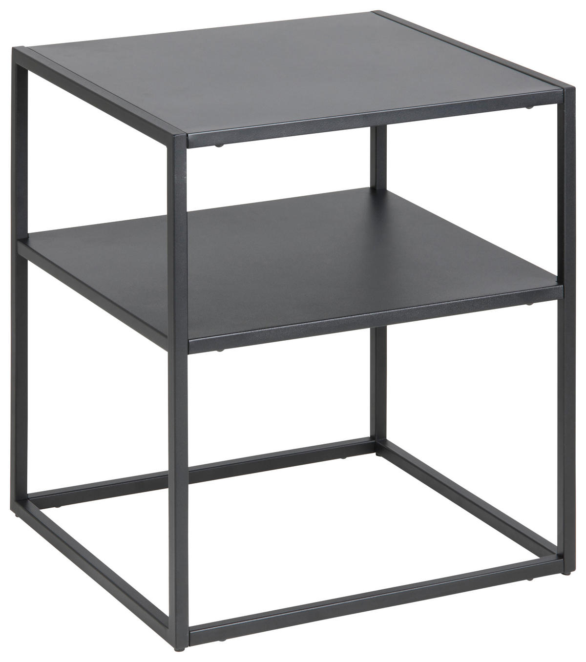 BEISTELLTISCH in Metall  - Schwarz, Trend, Metall (45/50,5/40cm) - MID.YOU