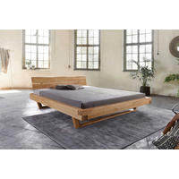 BALKENBETT 200/200 cm,  in Wildeiche,  - Wildeiche, MODERN, Holz (200/200cm) - Livetastic