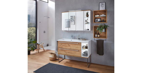 FUßGESTELL  in 2/33,5/48 cm  - Schwarz/Alufarben, Design, Metall (2/33,5/48cm) - Dieter Knoll