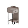 KINDERNACHTSCHRANK 32/61/30 cm  - Mokka, Design, Holzwerkstoff/Metall (32/30/61cm) - Livetastic