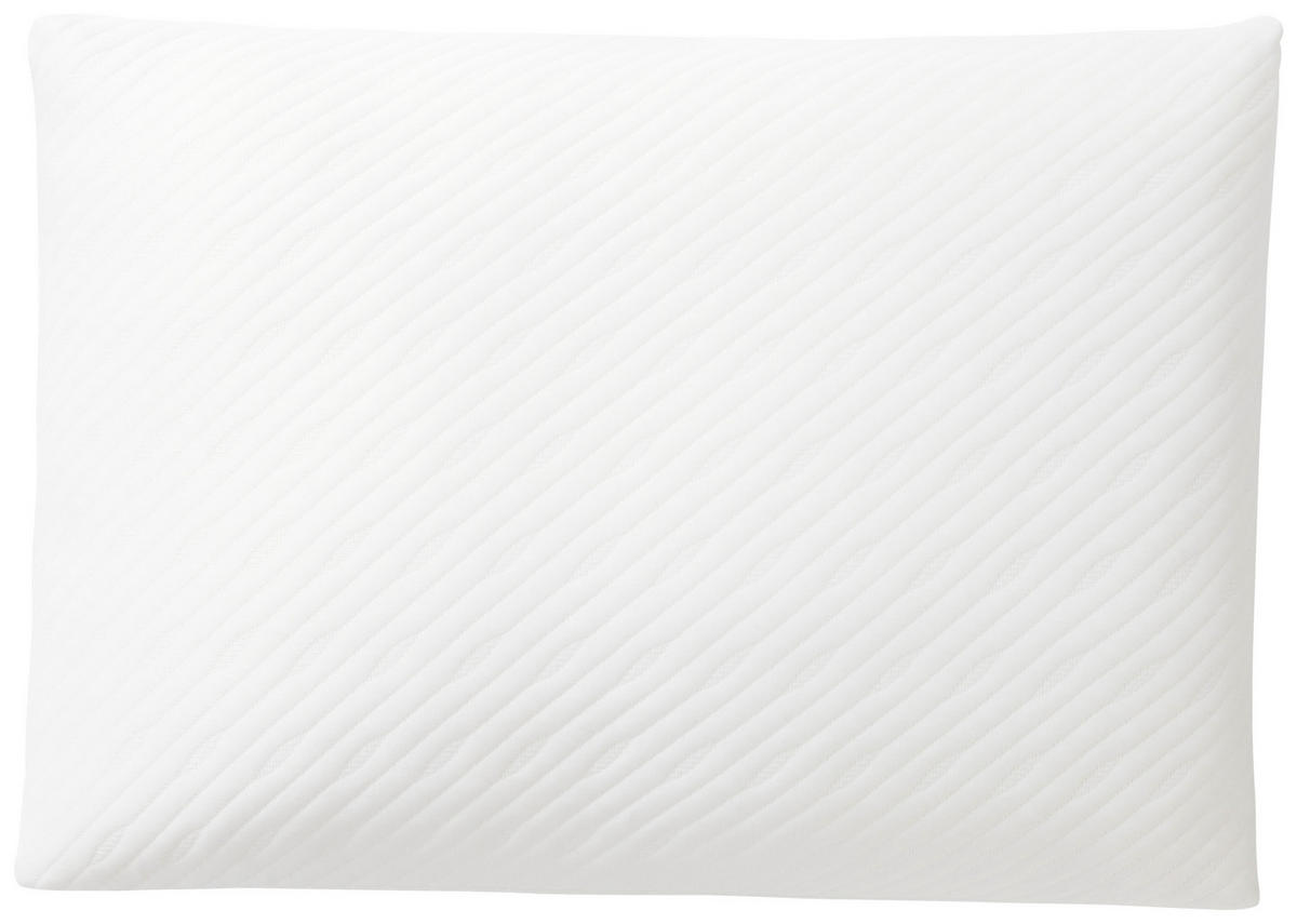 NACKENKISSEN  80/40 cm  - Weiß, Basics, Textil (80/40cm) - Tempur