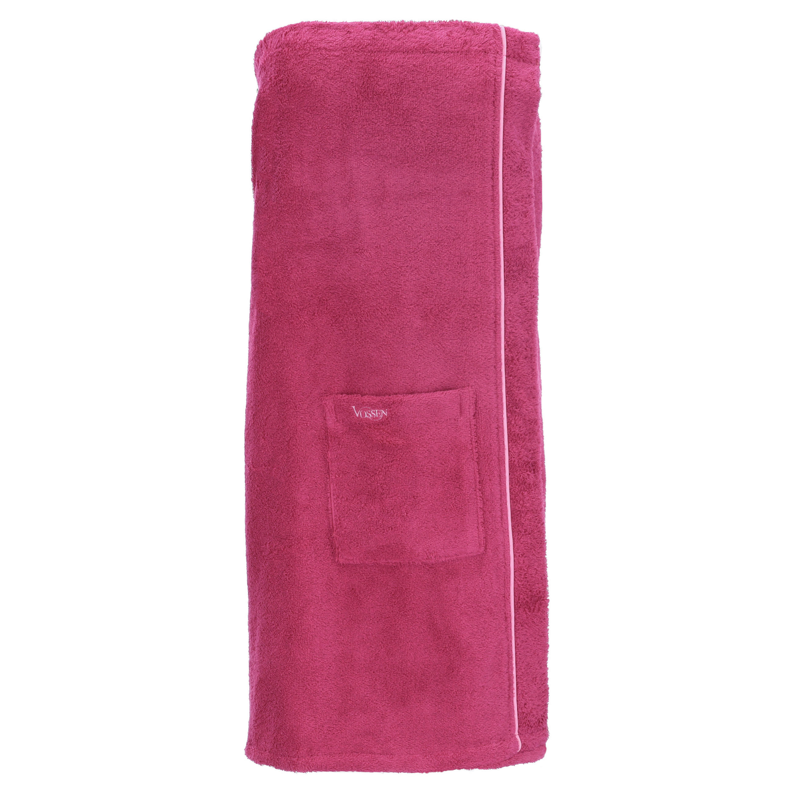 SAUNOVÁ OSUŠKA, 80/140 cm, červená - červená, Basics, textil (80/140cm) - Vossen