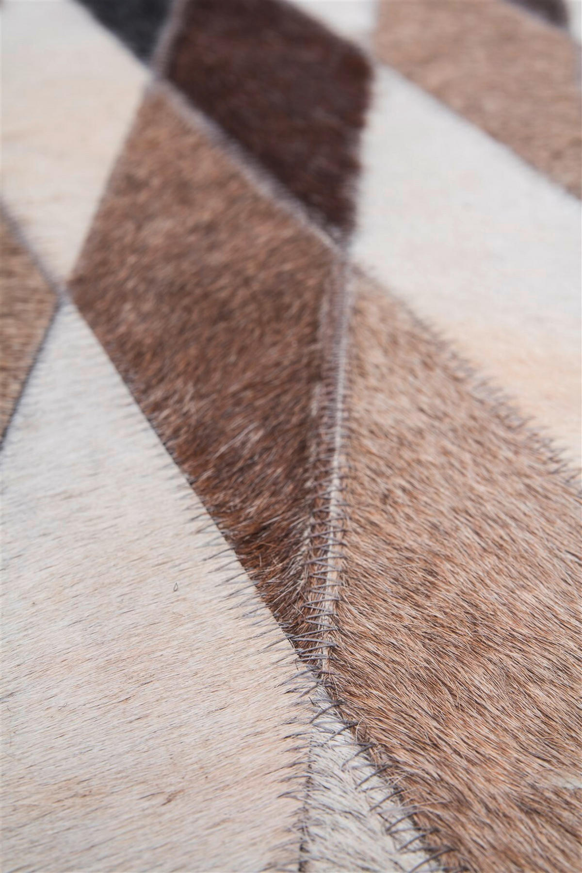 WEBTEPPICH 120/170 cm Grau  - Grau, Design, Leder/Textil (120/170cm) - Novel