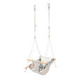 BABYSCHAUKEL ENJOY  - Naturfarben/Weiß, Basics, Holz/Kunststoff (45/70/170cm) - My Baby Lou