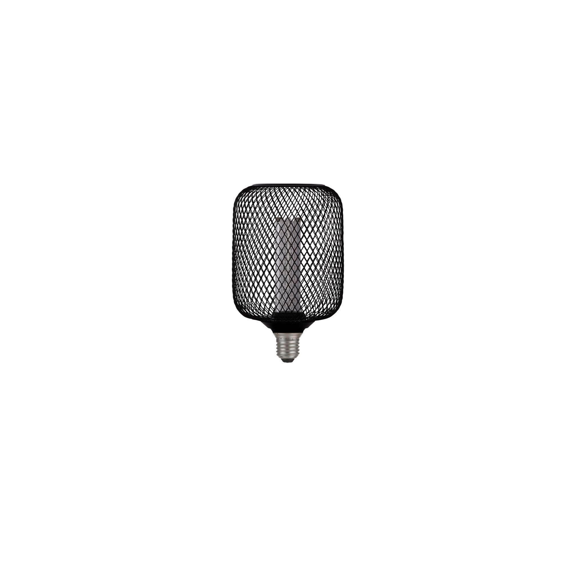 LED-LEUCHTMITTEL   E27 120 lm  - Klar/Schwarz, Basics, Glas/Metall (10/16.5cm) - Searchlight
