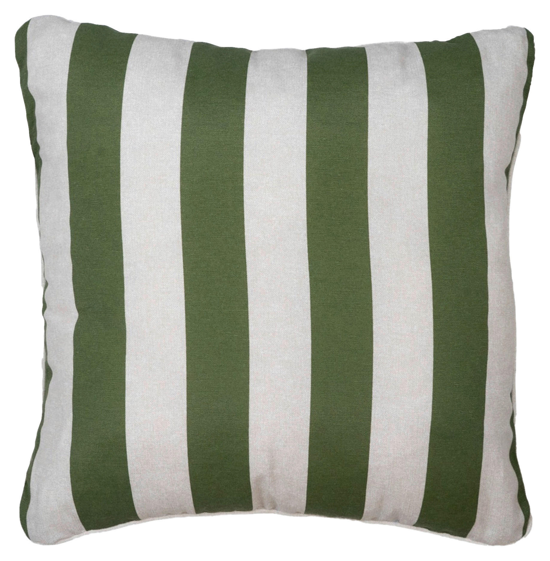 ZIERKISSEN  - Creme/Grün, Basics, Textil (50/50/10cm)