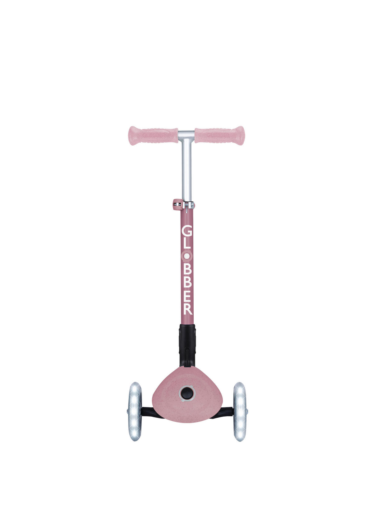 KINDERSCOOTER JUNIOR FOLDABLE LIGHTS ECO  - Beere, Basics, Kunststoff (57.5/28/68cm) - GLOBBER