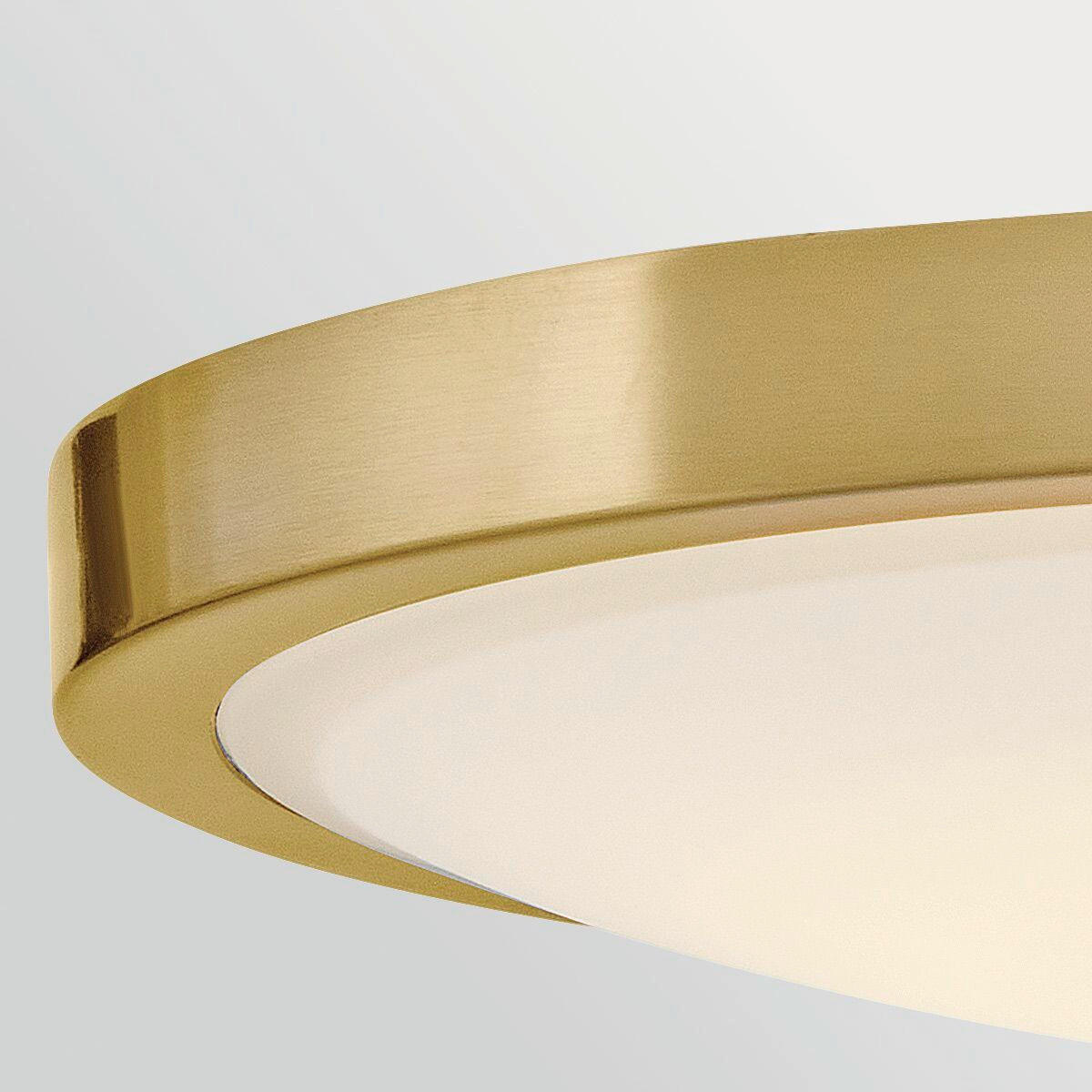 LED-HÄNGELEUCHTE Hinkley 22,2/36,2 cm  - Goldfarben, Design, Glas/Metall (22,2/36,2cm) - Elstead Lighting
